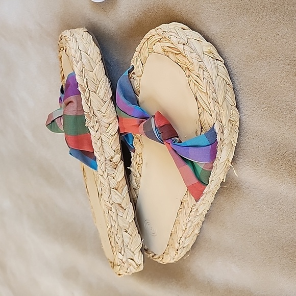 Summer straw slippers - Picture 9 of 9